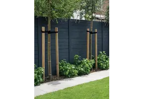 Beton schutting - Enkelzijdig - 192 cm hoog