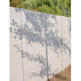 Beton schutting - Enkelzijdig - 192 cm hoog