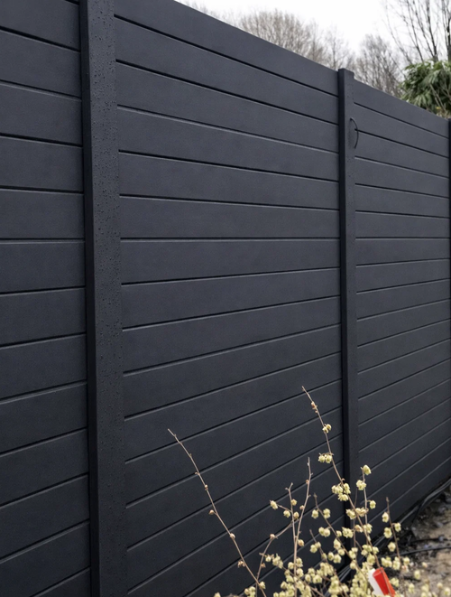 Beton schutting - Enkelzijdig - 192 cm hoog