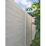 Beton schutting - Enkelzijdig - 192 cm hoog