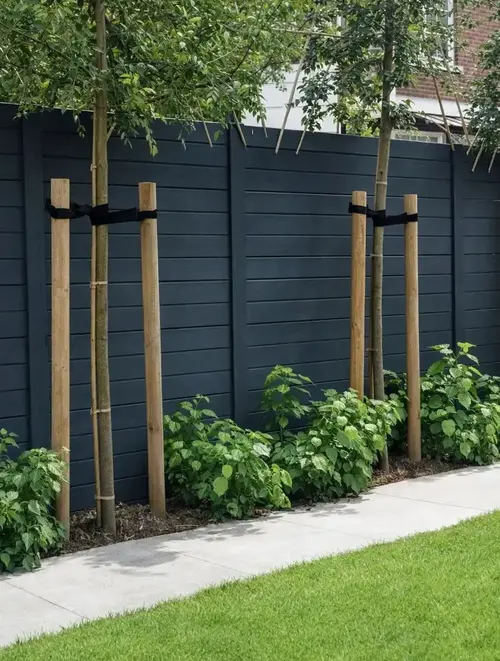 Beton schutting - Enkelzijdig - 231 cm hoog