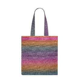 Stoffen tas Ombre - Fuchsia