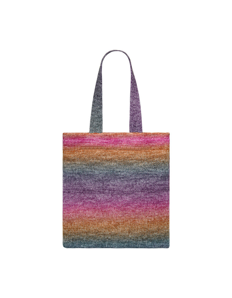 Stoffen tas Ombre - Fuchsia