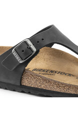 Birkenstock Birkenstock Gizeh - Oiled Leather Black Regular