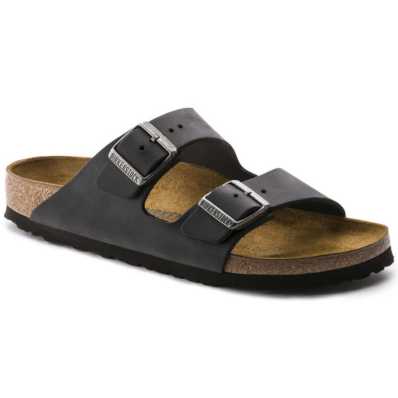 Birkenstock Birkenstock Arizona - Fettleder Black Regular