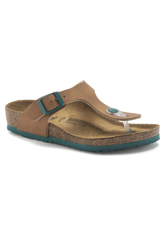 Birkenstock Birkenstock Kids - Gizeh Desert Soil Ginger Brown Narrow