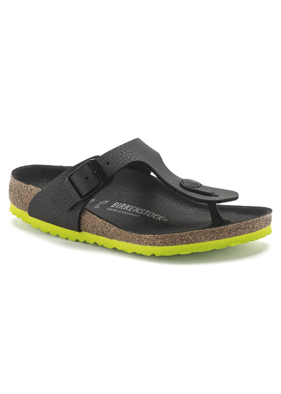 Birkenstock Birkenstock Kids Gizeh - Desert Soil Black Narrow