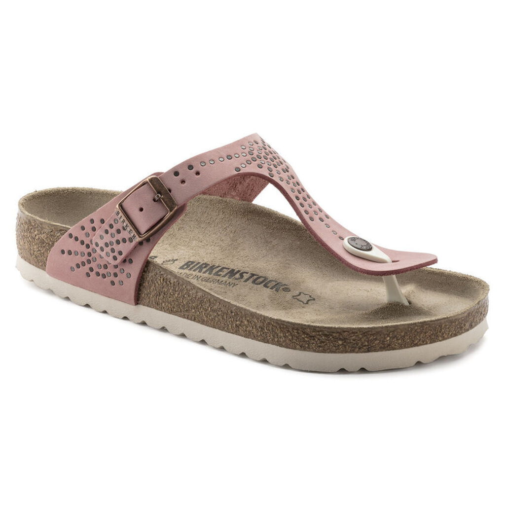 Birkenstock Birkenstock - Gizeh BS Nubukleder Crafted Rivets