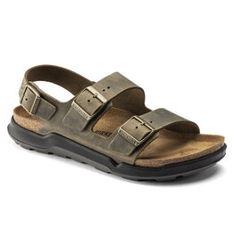Birkenstock Birkenstock Milano CT Waxy Leather - Faded Khaki Regular