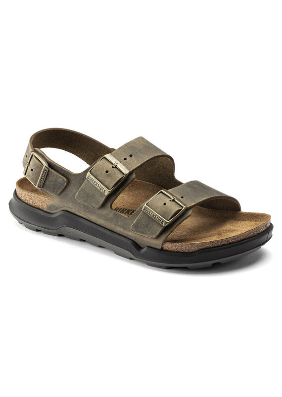 Birkenstock Birkenstock Milano CT Waxy Leather - Faded Khaki Regular