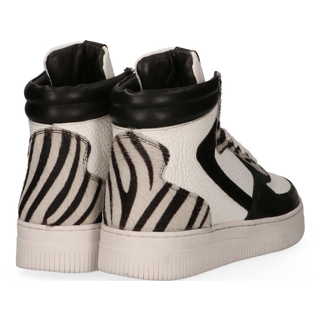 Maruti Maruti Mona Leather - Zebra Black White