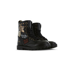 Shoesme Shoesme Bikerboot - Black Gold