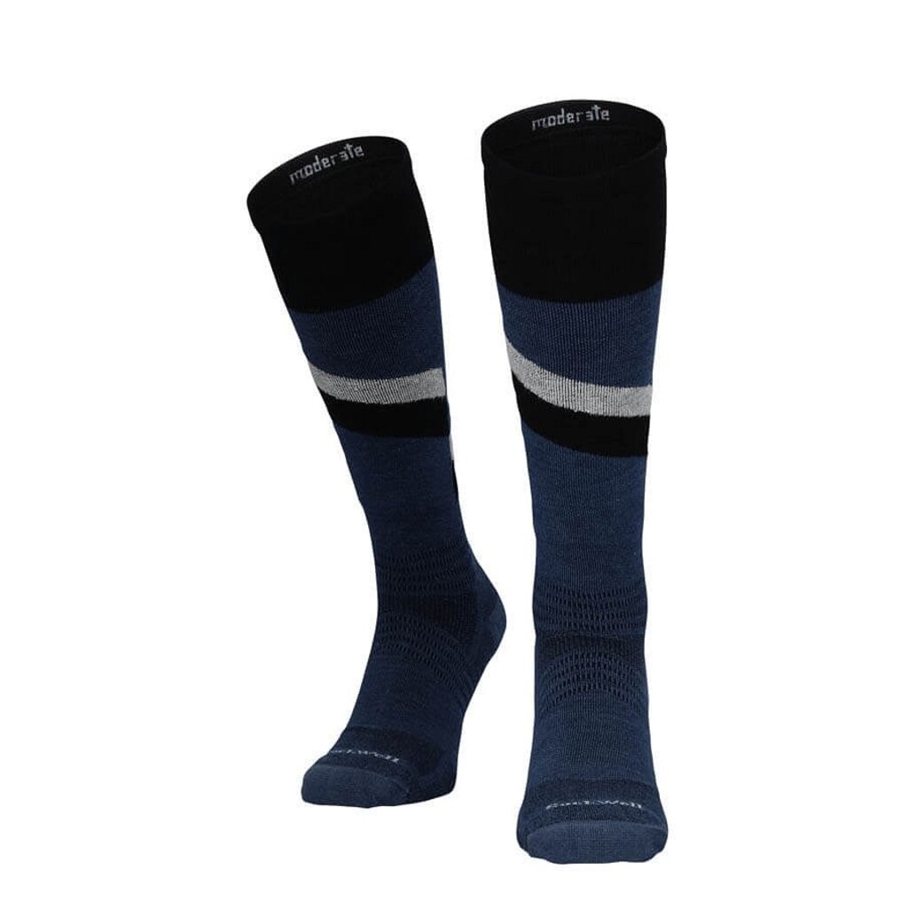 Sockwell Sockwell Steep Medium  Heren Skisokken - Denim