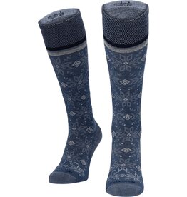 Sockwell Sockwell  Winterland Compressiesokken Dames Klasse l - Denim