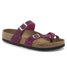 Birkenstock Birkenstock Mayari Oiled Leather - Fuchsia Regular