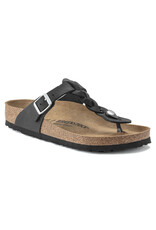 Birkenstock Birkenstock Gizeh Braided Oiled Leather - Black Regular