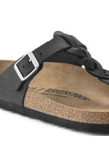 Birkenstock Birkenstock Gizeh Braided Oiled Leather - Black Regular