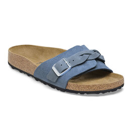 Birkenstock Birkenstock Oita Braided Suede Leather - Elemental Blue Narrow