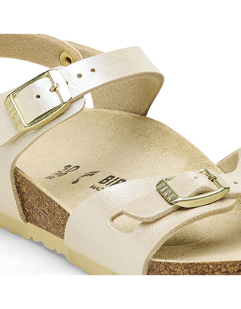 Birkenstock Birkenstock Kids Rio - Graceful Pearl White Narrow