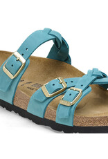 Birkenstock Birkenstock Franca Braided Oiled Leather - Biscay Bay Narrow
