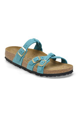 Birkenstock Birkenstock Franca Braided Oiled Leather - Biscay Bay Narrow