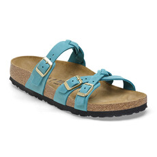 Birkenstock Birkenstock Franca Braided Oiled Leather - Biscay Bay Narrow