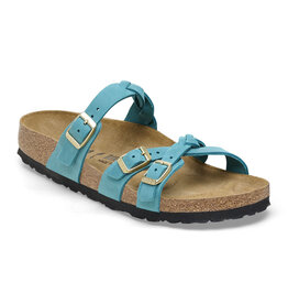 Birkenstock Birkenstock Franca Braided Oiled Leather - Biscay Bay Narrow