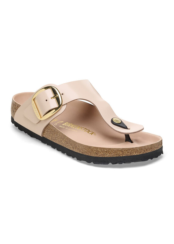Birkenstock Birkenstock Gizeh  Big Buckle  - High Shine New Beige Regular