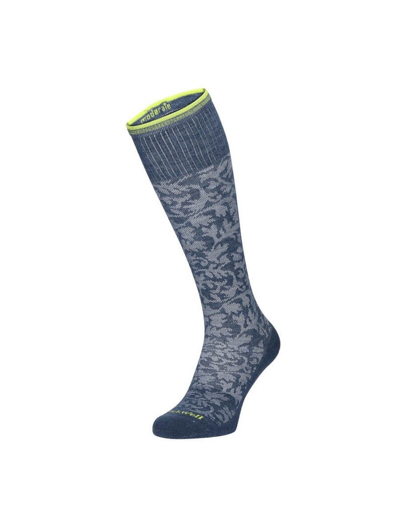 Sockwell Sockwell Damask Compressiesokken Dames Klasse I - Denim