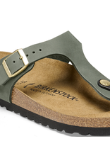 Birkenstock Birkenstock Gizeh Nubuck Leather - Thyme Narrow