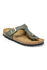 Birkenstock Birkenstock Gizeh Nubuck Leather - Thyme Narrow