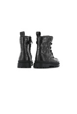Shoesme Shoesme bikerboot - Black Silver