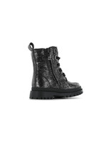 Shoesme Shoesme bikerboot - Black Silver