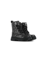 Shoesme Shoesme bikerboot - Black Silver