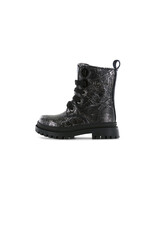 Shoesme Shoesme bikerboot - Black Silver