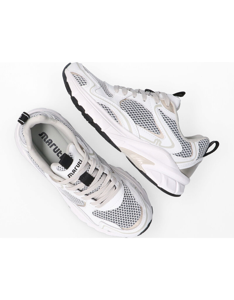 Maruti Maruti Novi Leather Textile - White