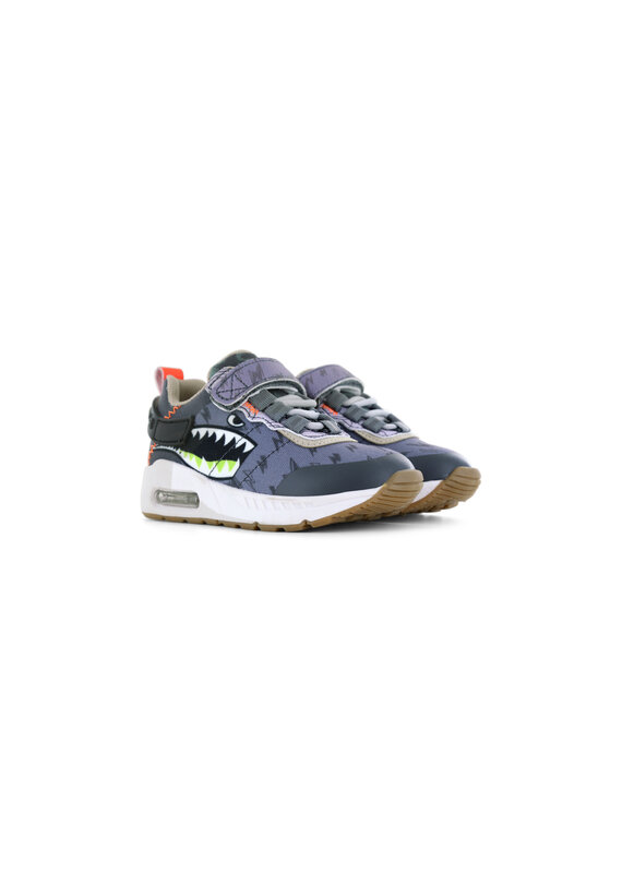 Go Banana's Go Banana's Sneaker Shark - Blue Grey