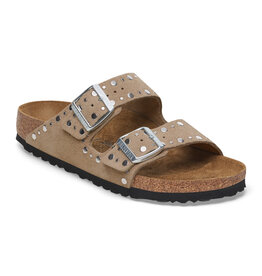 Birkenstock Birkenstock Arizona Rivet Suede - Taupe Narrow