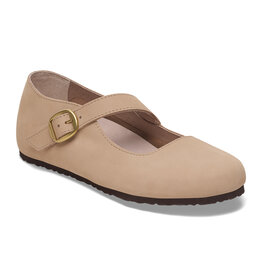 Birkenstock Birkenstock Tracy - Nubuk Leather Sand Narrow