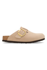 Birkenstock Birkenstock Boston Big Buckle Nubuk Leather - Sandcastle Narrow