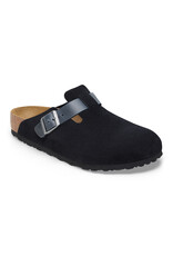 Birkenstock Birkenstock Boston Mixed Leather - Midnight Regular