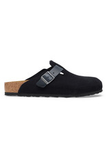 Birkenstock Birkenstock Boston Mixed Leather - Midnight Regular