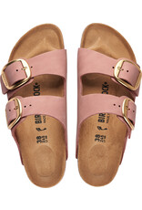 Birkenstock Birkenstock Arizona Big Buckle Nubuk Leather - Old Rose Narrow