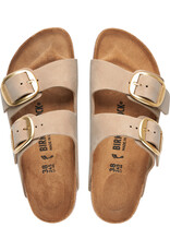 Birkenstock Birkenstock Arizona Big Buckle Nubuk Leather - Sandcastle Narrow