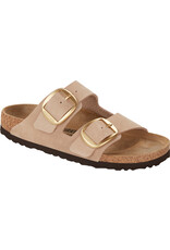 Birkenstock Birkenstock Arizona Big Buckle Nubuk Leather - Sandcastle Narrow