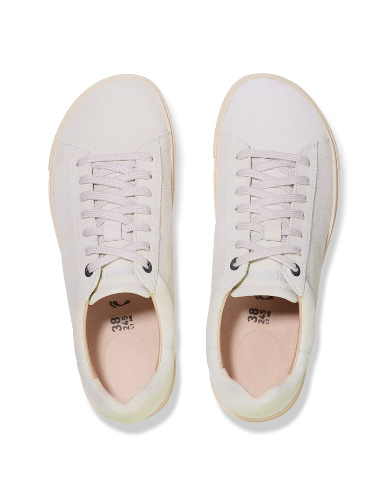 Birkenstock Birkenstock Bend Low Suede Leahter - Antique White Narrow