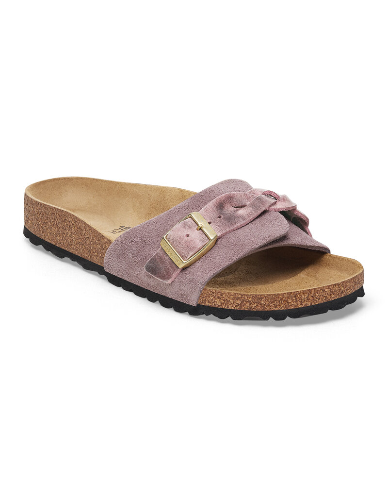Birkenstock Birkenstock Oita Braided Suede Leather - Faded Purple Narrow