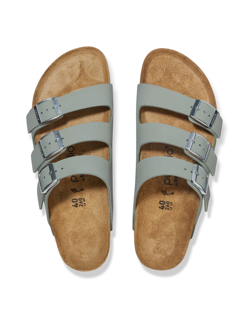 Birkenstock Birkenstock Papillio Florida Platform Nubuk Leather - Pure Sage Narrow