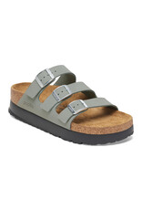 Birkenstock Birkenstock Papillio Florida Platform Nubuk Leather - Pure Sage Narrow