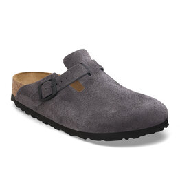 Birkenstock Birkenstock Boston Suede Leather - Velvet Grey Narrow